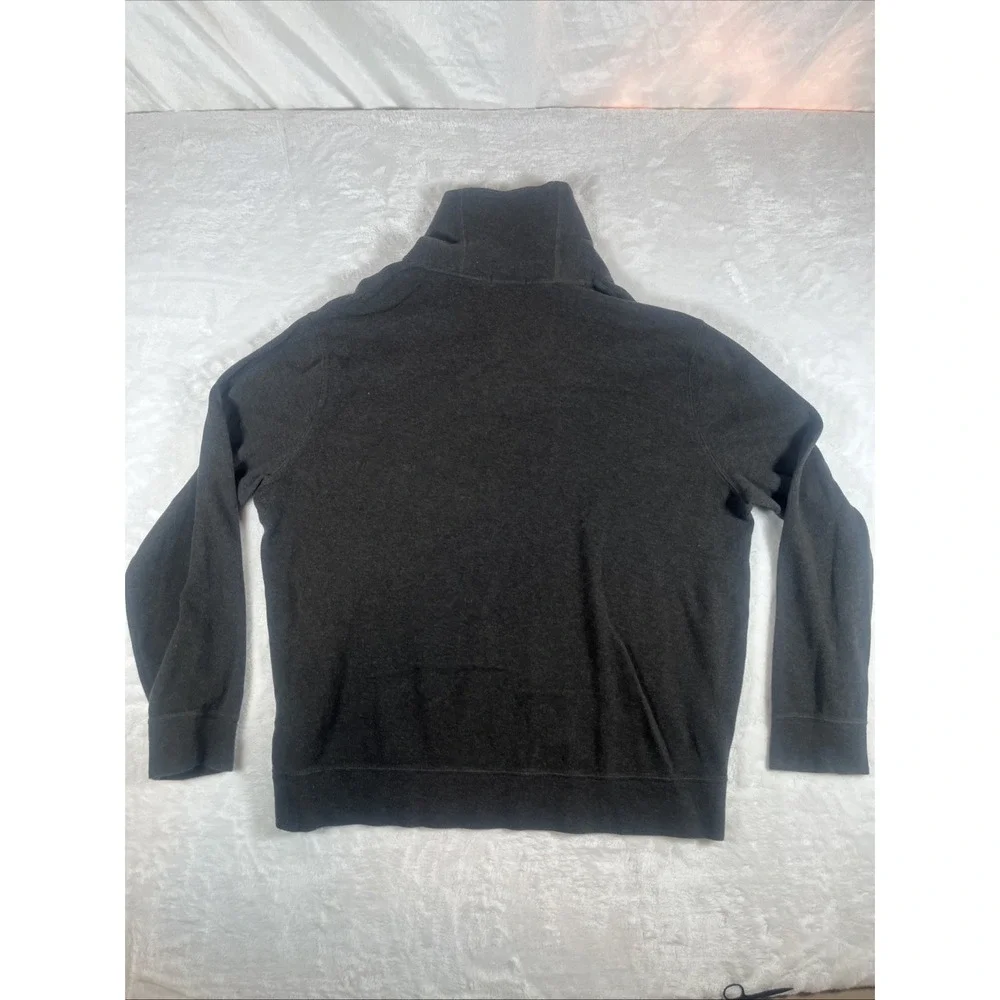 Polo Ralph Lauren Sweater Mens 2XL TTG‎ Gray Shawl Estate Rib Pullover Oversized